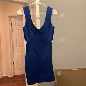 Blue Body con Dress